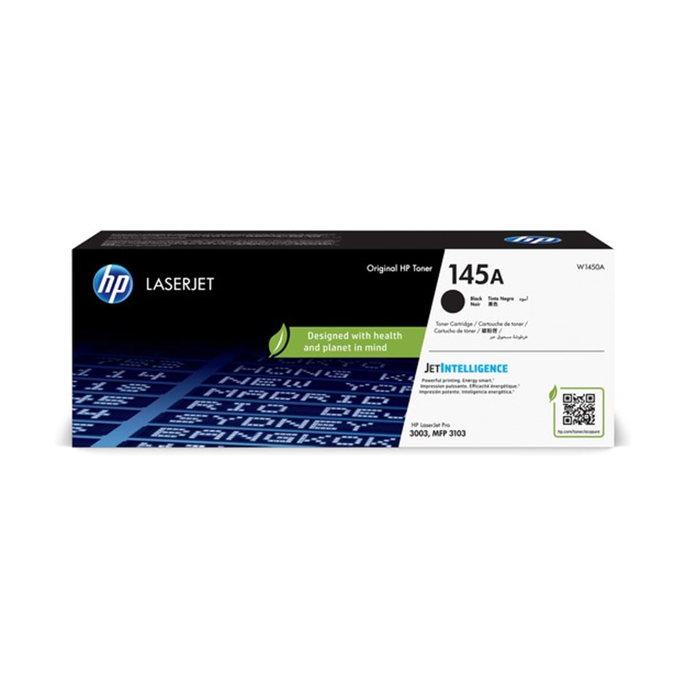 HP W1450A Siyah Toner(145A)