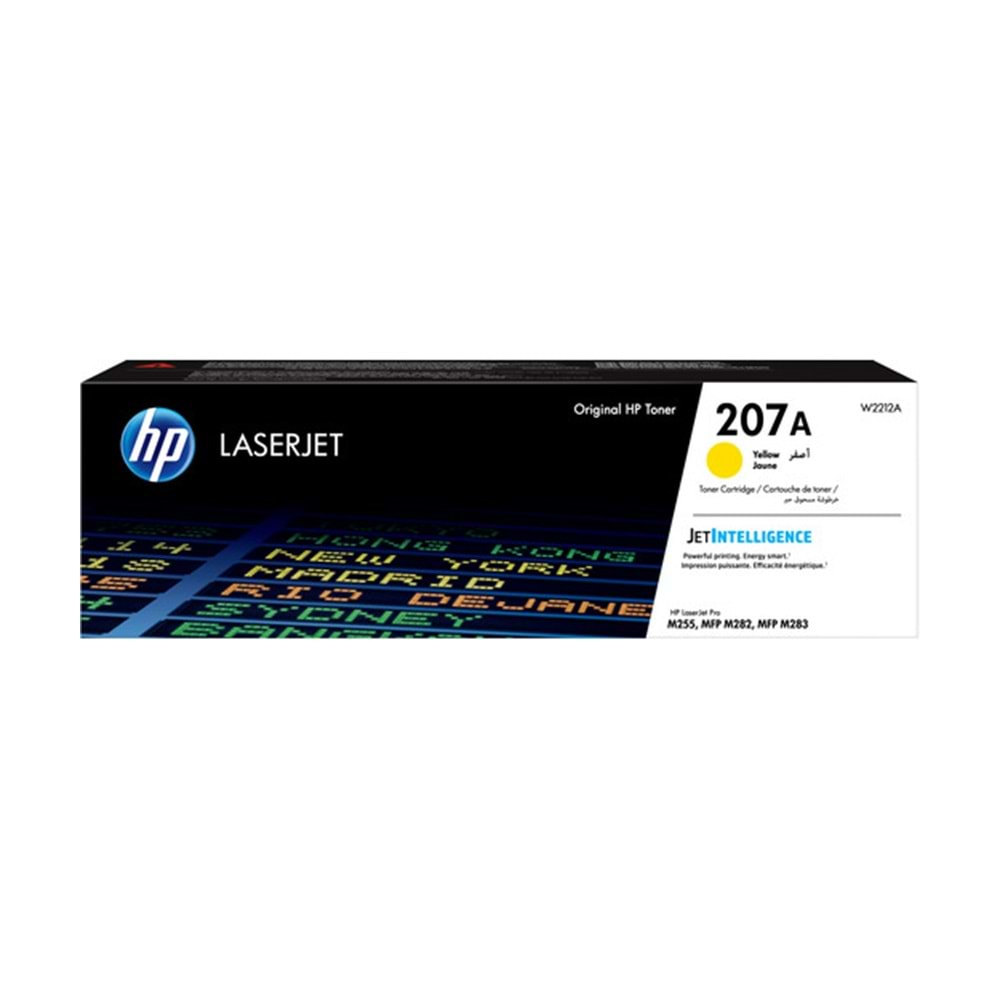 HP W2212A Yellow Toner Kartuş (207A)