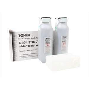 Oce TDS 700 / 750 Toner , TDS 700 , TDS 750 , PLOTWAVE 750 , 1060047449 , 500 g Bottle , (Made in USA)