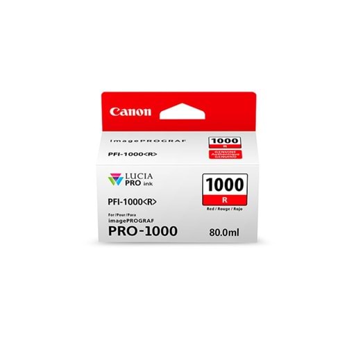 Canon INK PFI-1000 R Mürekkep 0554C001