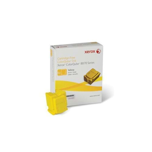 Xerox ColorQube 8870/8880 Genuine Xerox Solid Ink Yellow (6 Sticks) (108R00960)