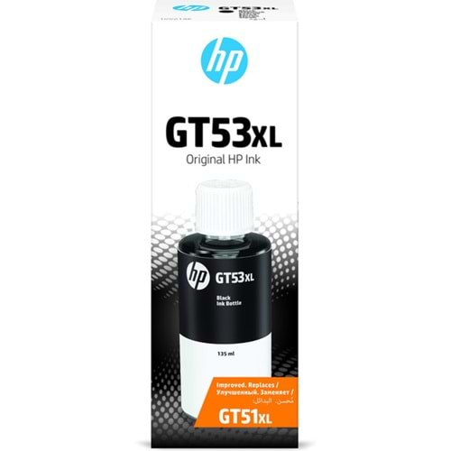 HP 1VV21AE Black Mürekkep Şişe 135 ml. (GT53XL)