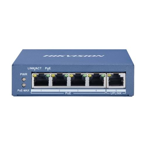 Hikvision DS-3E0505P-E/M 4 Port Gigabit