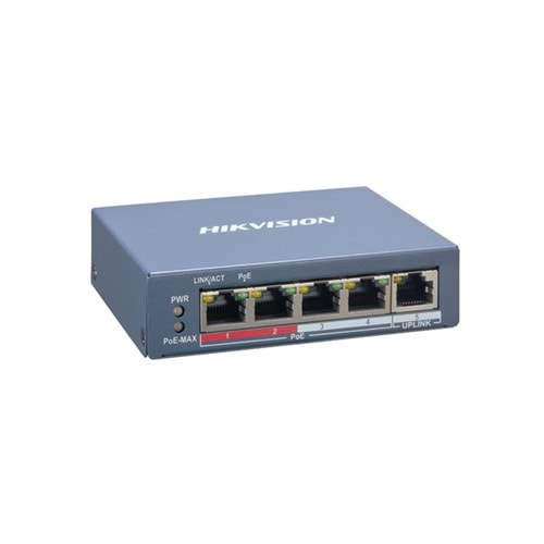Hikvision DS-3E1105P-EI 4 Port Fast Ethernet Smart POE Switch
