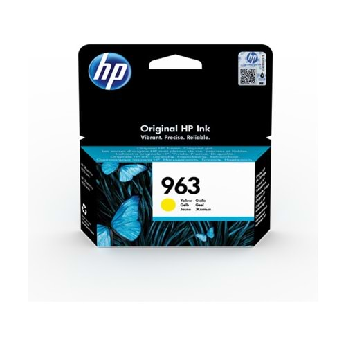 HP 3JA25AE Yellow Mürekkep Kartuş (963)