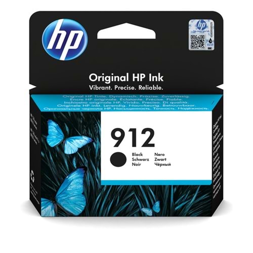 HP 3YL80AE Black Mürekkep Kartuş (912)