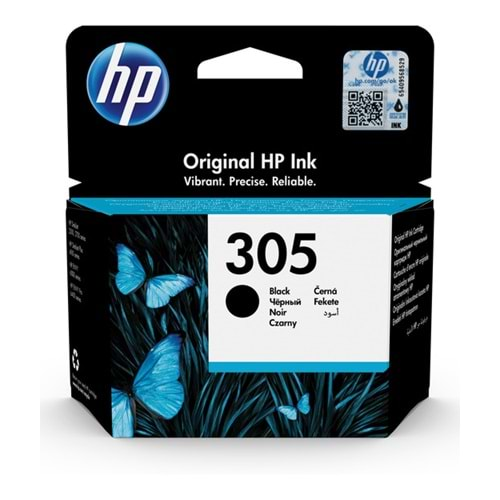 HP 3YM61AE Black Mürekkep Kartuş (305)