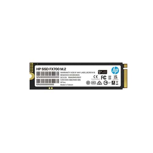 HP SSD FX700 M.2 512 GB SSD