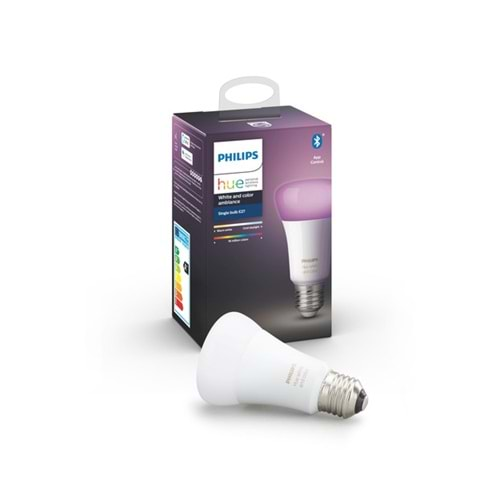 Philips Hue Renkli Akıllı Ampul E27 Bluetooth Özellikli