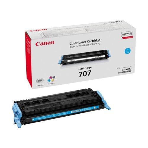 Canon CRG-707C Toner K. 9423A004