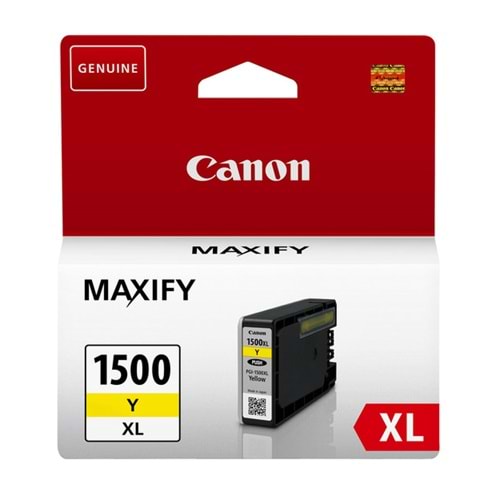 Canon PGI-1500XL Y Mürekkep K. 9195B001