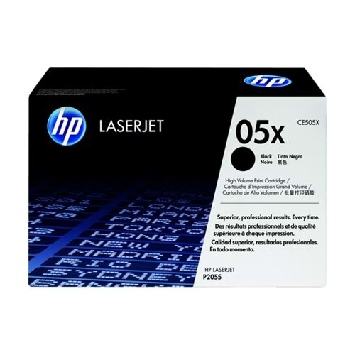 HP CE505X Black Toner Kartuş (05X)