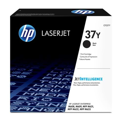 HP CF237Y Ekstra Yüksek Kapasite Black Toner Kartuş (37Y)