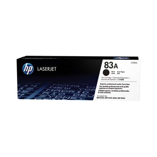 HP CF283A Black Toner Kartuş (83A)