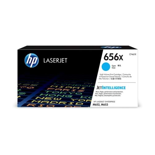 HP CF461X Yüksek Kapasite Cyan Toner Kapasite (656X)