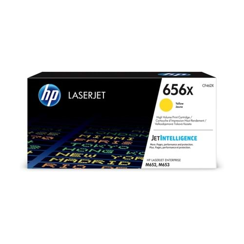 HP CF462X Yüksek Kapasite Yellow Toner Kartuş (656X)