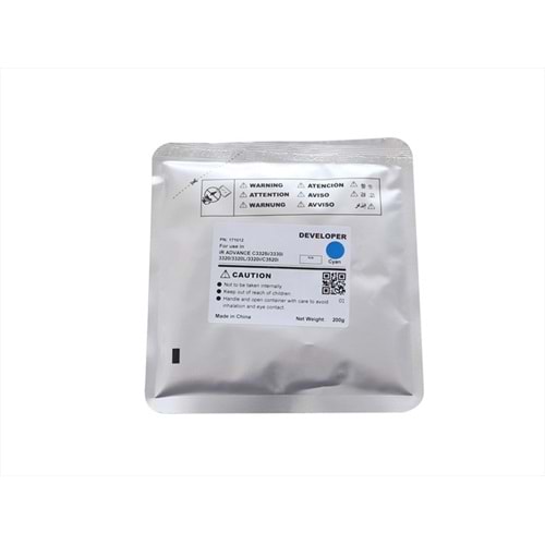 Canon Cyan Developer (200gr), IR 2725, IR C3325, iR ADVANCE DX C3930, P.171012, CCF