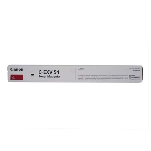 Canon C-EXV 54 Kırmızı Toner , IR C 3025 , IR C 3025 I , IR C 3125 I , IR C 3226 I , Orjinal