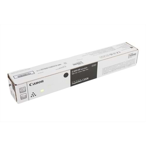 Canon C-EXV 65 Siyah Orjinal Toner, IR C3326i