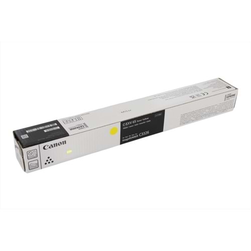 Canon C-EXV 65 Sarı Orijinal Toner, IR C3326i