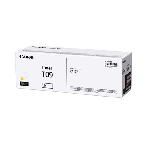 Canon T09 (3017C006) Sarı Toner, i-SENSYS X C1127i, Orjinal