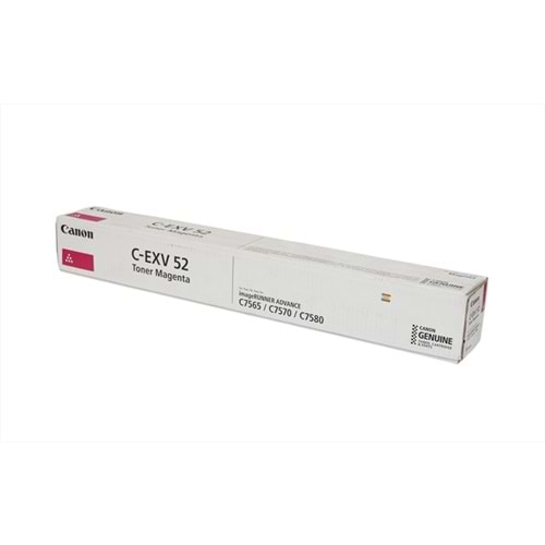 Canon C-EXV 52 Kırmızı Toner, C 7565, C 7570, C 7580, (1000C002AA)