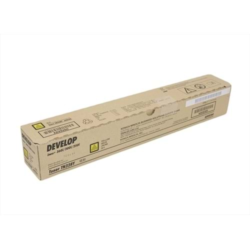 Develop TN-328Y Sarı Toner , INEO + 250 I , INEO + 300 I , INEO + 360 I , AAV82D0 , Orjinal