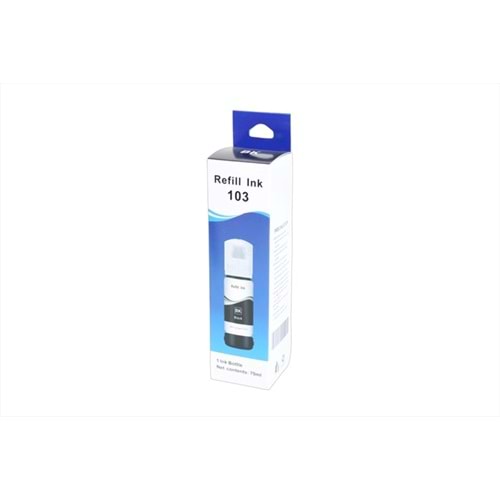 Epson 103 Siyah Refill Ink, Universal, 103 Serisi, 70ml, Muadil