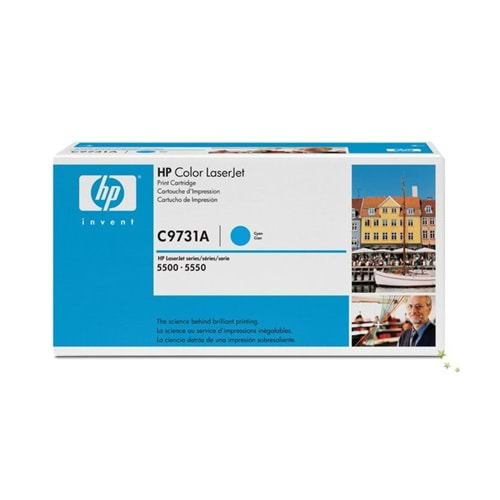 HP C9731A Cyan Toner Kartuş