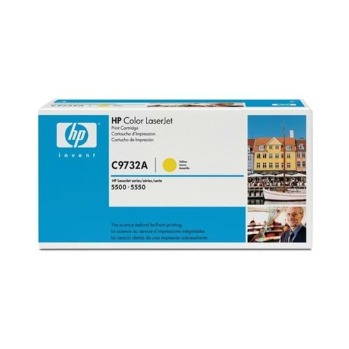 HP C9732A Yellow Toner Kartuş