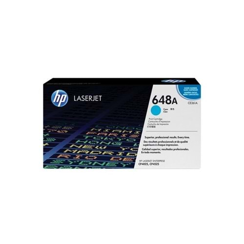 HP CE261A Cyan Toner Kartuş (648A)