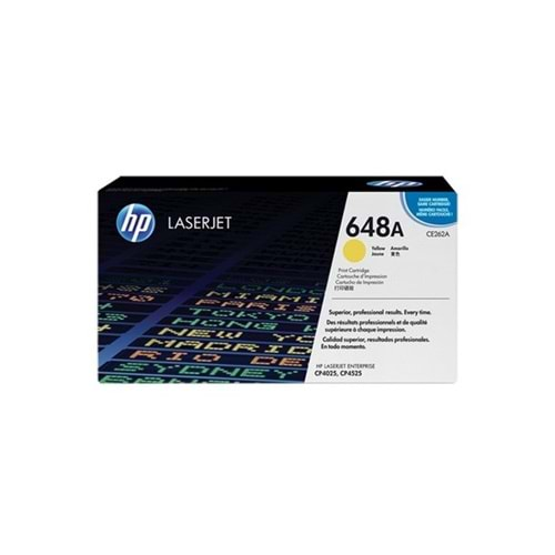 HP CE262A Yellow Toner Kartuş (648A)