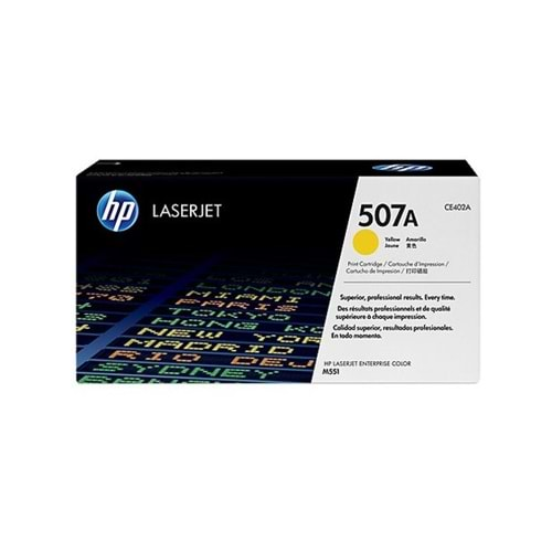 HP CE402A Yellow Toner Kartuş (507A)