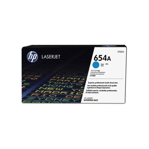 HP CF331A Cyan Toner Kartuş (654A)