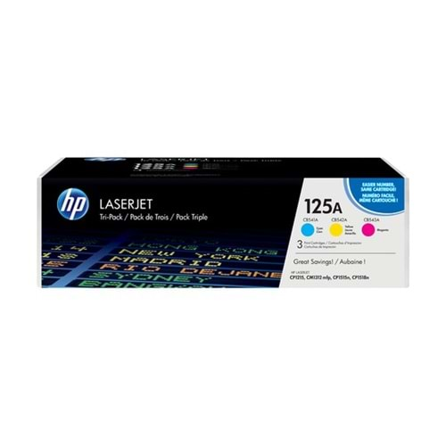 HP CF373AM CMY Toner Kartuş (125A)