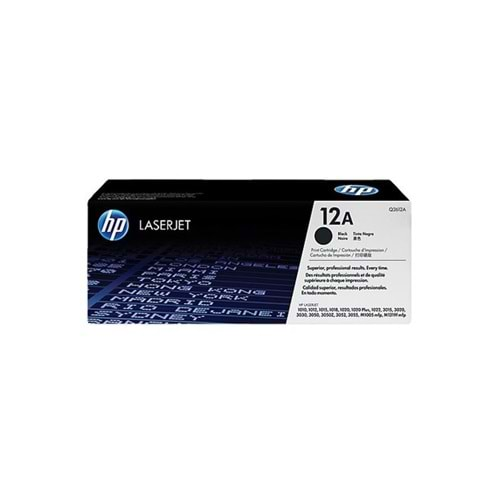 HP Q2612A Black Toner Kartuş (12A)