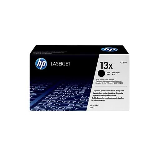 HP Q2613X Black Toner Kartuş (13X)