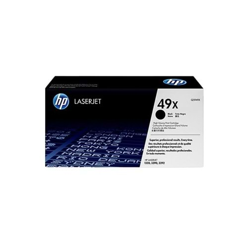 HP Q5949X Black Toner Kartuş (49X)