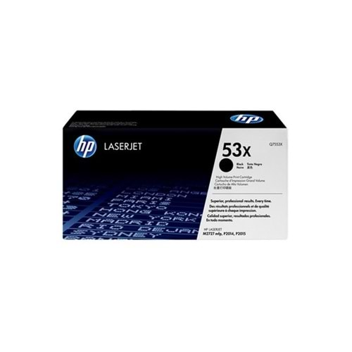 HP Q7553X Black Toner Kartuş (53X)