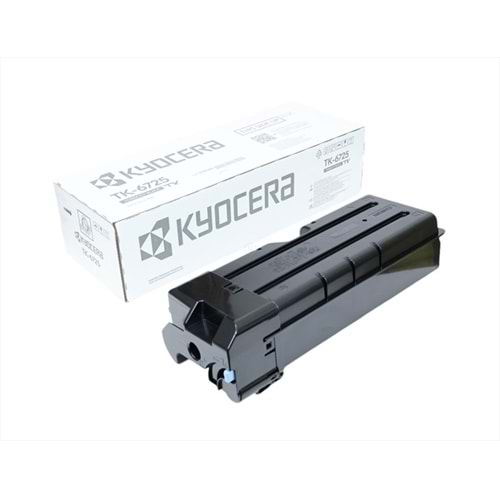 Kyocera Mita TK-6725 Siyah Toner , TASKALFA 7002 I , 7003 I , 8002 I , 8003 I , 9002 I , 9003 I , Orjinal