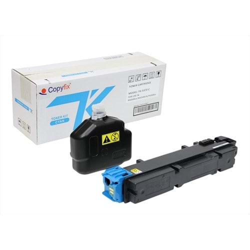 Kyocera Mita TK-5370C Mavi Copyfix Toner , ECOSYS MA 3500 CIFX , MA 3500 CIX , PA 3500 CX , YCF