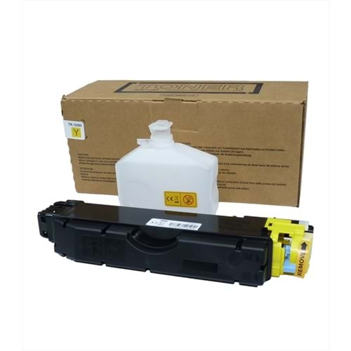 Kyocera Mita TK-5280 Sarı Toner, M 6235, 6635, (Made in USA)