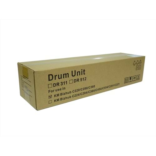 KN, Blk. Muadil Drum Unit, C220/280/360 DR-311K, SCF