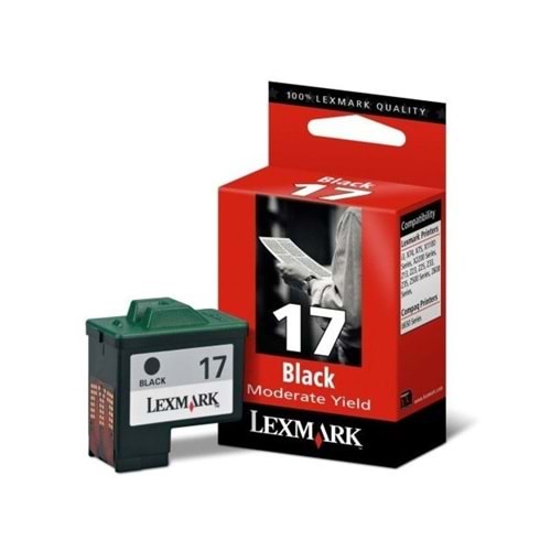 Lexmark 10NX217E Black Mürekkep Kartuş (17)