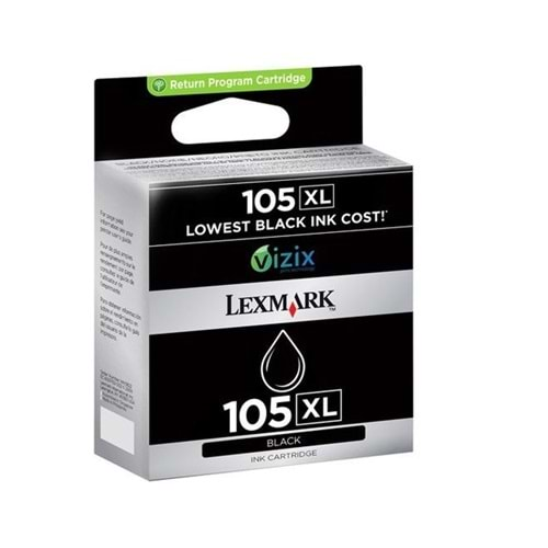 Lexmark 14N0822E Black Mürekkep Kartuş (105XL)