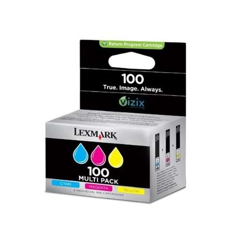 Lexmark 14N0849 C-M-Y Kartuş (100)