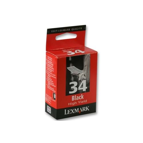 Lexmark 18C0034E Black Mürekkep Kartuş (34XL)