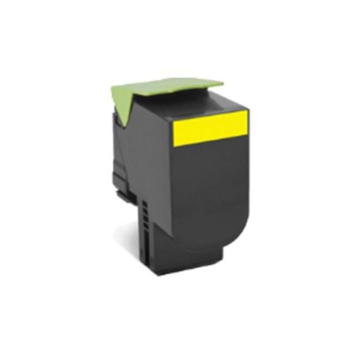 Lexmark 70C8XYE Yellow Toner (Corp.)