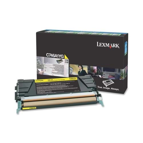 Lexmark C746A1YG Sarı Toner C746/748 (7K)