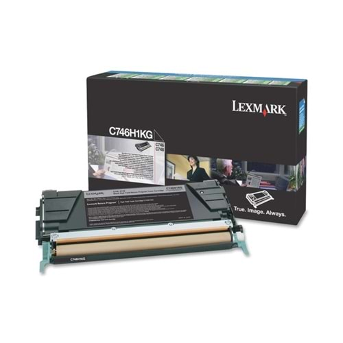 Lexmark C746H1KG Siyah Toner C746/748 (12K)